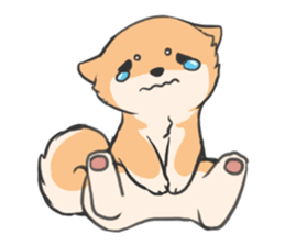 Shiba HATI BowBow sticker #3928142