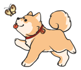 Shiba HATI BowBow sticker #3928143