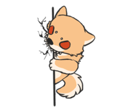 Shiba HATI BowBow sticker #3928147