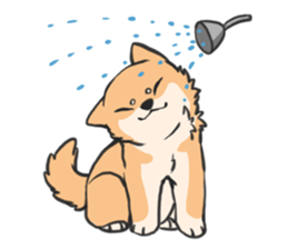Shiba HATI BowBow sticker #3928148