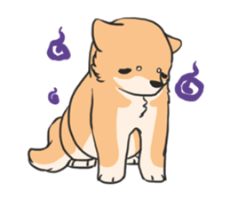 Shiba HATI BowBow sticker #3928152