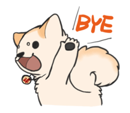 Shiba HATI BowBow sticker #3928154