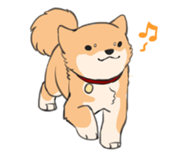 Shiba HATI BowBow sticker #3928155