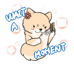 Shiba HATI BowBow sticker #3928157