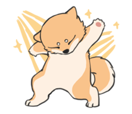 Shiba HATI BowBow sticker #3928159