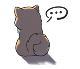 Shiba HATI BowBow sticker #3928162