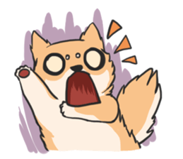 Shiba HATI BowBow sticker #3928163