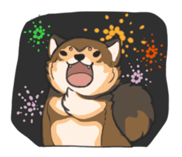 Shiba HATI BowBow sticker #3928166