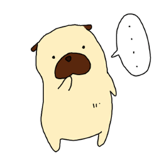 PUG&BIRD STICKER! sticker #3928214