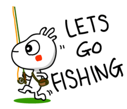 Holiday of kokopelli. Fly fishing sticker #3928421