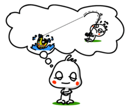 Holiday of kokopelli. Fly fishing sticker #3928425