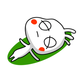 Holiday of kokopelli. Fly fishing sticker #3928431