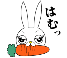 Bikini model rabit sticker #3928990