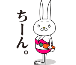 Bikini model rabit sticker #3928996