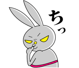 Bikini model rabit sticker #3929000