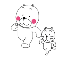 It is a Bear Mr kichi,2 sticker #3929009