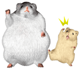 two Hamster sticker #3929118