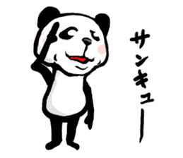 PANDA a GO! GO! sticker #3929252