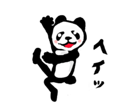 PANDA a GO! GO! sticker #3929256