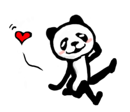 PANDA a GO! GO! sticker #3929257