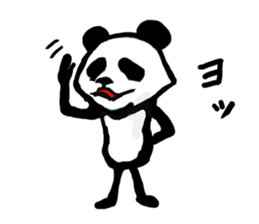 PANDA a GO! GO! sticker #3929260