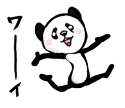 PANDA a GO! GO! sticker #3929262