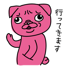 Pink Pug 2