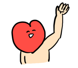 Mr.Red Heart 2 sticker #3929927
