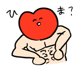 Mr.Red Heart 2 sticker #3929928