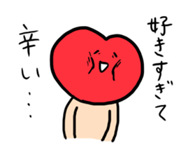 Mr.Red Heart 2 sticker #3929941