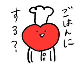 Mr.Red Heart 2 sticker #3929956