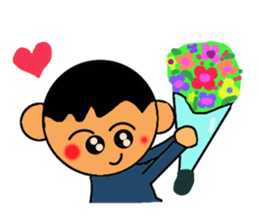 love face sticker sticker #3930105