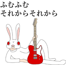 Rabbit mask sticker #3930170