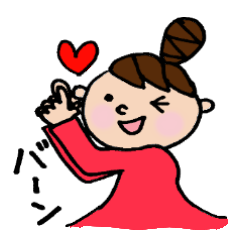 The honorific sticker of Odango U-ko 2