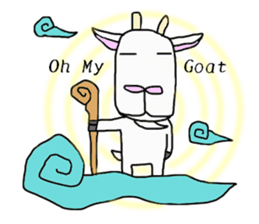 The old goat sticker #3930567