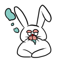 Gentle Rabbit sticker #3930935