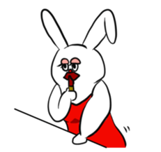 Gentle Rabbit sticker #3930951