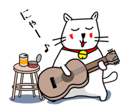 Liquor and music love,cat senior sticker #3931008