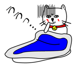 Liquor and music love,cat senior sticker #3931033