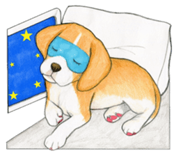 Taiwan travel of beagle dogs sticker #3931212