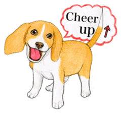 Taiwan travel of beagle dogs sticker #3931240