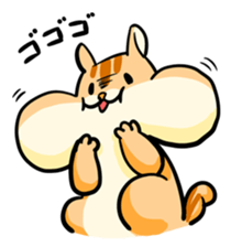 Squirrel Eating sticker #3931376