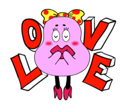 Beautiful girl BUSUKO sticker #3931447