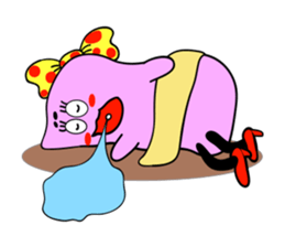 Beautiful girl BUSUKO sticker #3931455