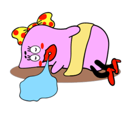 Beautiful girl BUSUKO sticker #3931455