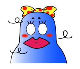 Beautiful girl BUSUKO sticker #3931458