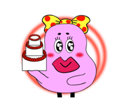 Beautiful girl BUSUKO sticker #3931475