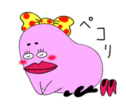 Beautiful girl BUSUKO sticker #3931476