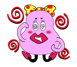 Beautiful girl BUSUKO sticker #3931482