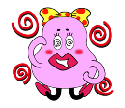 Beautiful girl BUSUKO sticker #3931482